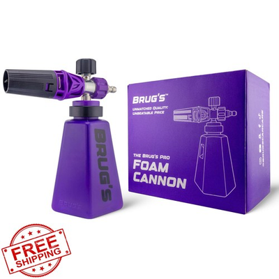 #ad Brug#x27;s Pro Foam Cannon V2 Pressure Washer Snow Foam Gun 1 4quot; Quick Connect $74.99