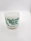 Vintage Federal Milk Glass  Okefenokee Swamp Park Waycross Georgia  Mug...