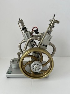 Maier Two-Cylinder V-Twin Gas Butane Powered Engine - Used - Nice Condition