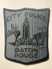 Baton Rouge Louisiana Police Patch ~ Subdued Colors