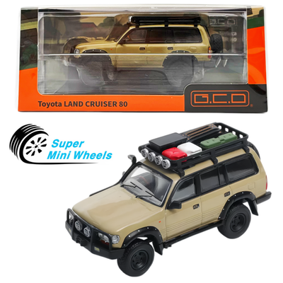 GCD 1:64 Toyota Land Cruiser 80 Overland Sand Color | eBay