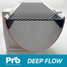 Deep Flow / Hi-Cap - Pro Gutter Guard (SAMPLE) - UK Guttering Leaf Guard Cover