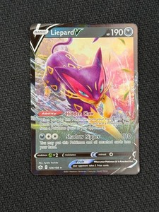 liepard v pokemon card value Liepard V (104/198) [Sword & Shield: Chilling Reign] main image 0