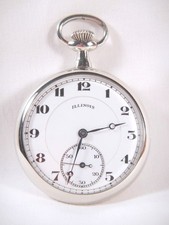 1917 Illinois Burlington Watch Co. 16s 21j Model 9 Pocketwatch