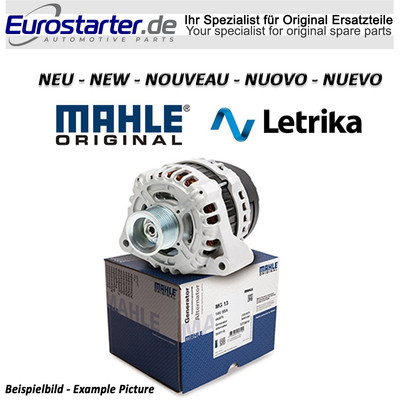 Alternator 100A New Genuine Letrika Mahle IA1610 for Lombardini