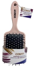 Conair Paddle Hair Brush Flat Detangling Brush for Smooth Styling, New