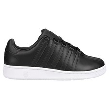 K-Swiss Classic Vn Lace Up Womens Black Sneakers Casual Shoes 97321-002