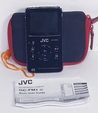 JVC GC-FM1 HD Memory Camcorder Camera Black-Tested