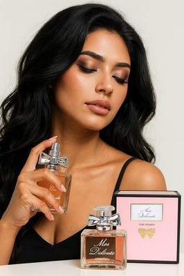 Miss Delicate For Women 3.4 oz Eau de Parfum EDP Long Lasting Floral Scent