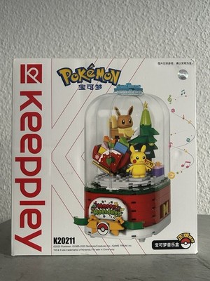Pokémon Keepley Spieluhr, K20211, Klemmbausteine, Original, neu, ungeöffnet