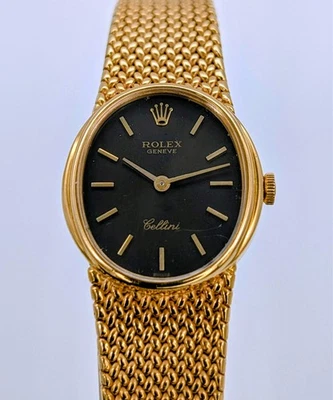 Rolex Vintage Cellini 3983 Damenuhr 18k Gelbgold  BJ1978 - Ø23mm Full Set #3017 - Bild 1 von 4