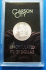 1884-CC MORGAN SILVER DOLLAR. GSA HOLDER UNCIRCULATED. HIGH GRADE