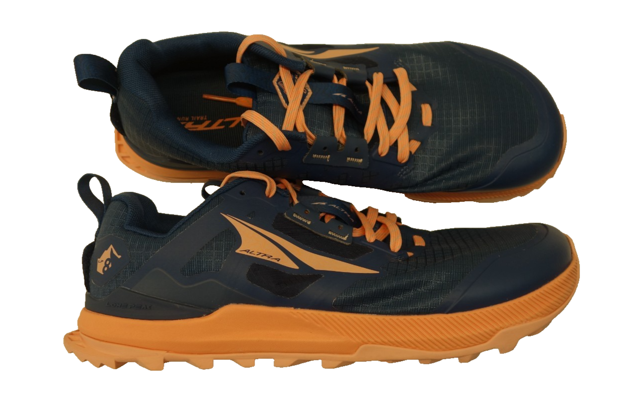 Altra Lone Peak 8 Womens Blue Trail Running Shoes US 10.5 EU 42.5