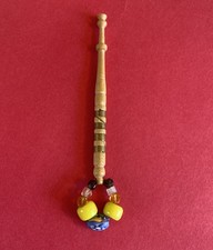 Vintage Turned Wood Lace Bobbins From The UK