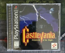 Castlevania Symphony Of The Night Ps1 PSX Complete With Protector Black Label