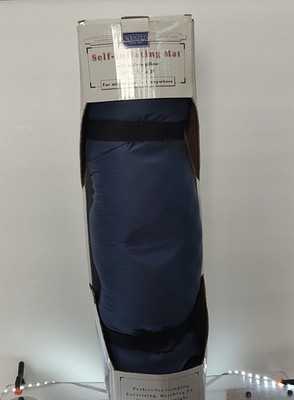 Wenzel Self Inflating Sleeping Mat for Camping with Pillow Extra Thick Blue New