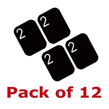 12 Pack Size #2 Scanner APIXIA Imaging Phosphor Plates