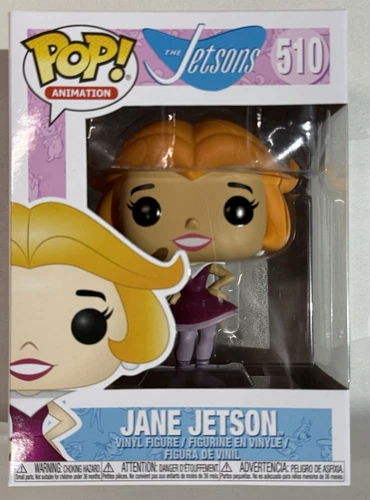 Funko POP Animation # 510 The Jetsons - JANE JETSON 3.75 Vinyl Figure Vaulted