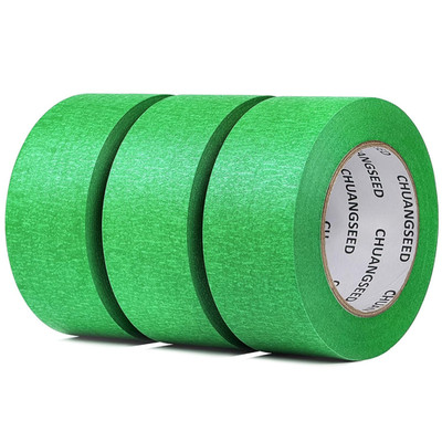 3-Pack Green Painters Tape 1.88 Inches X 60 Yards Blue Masking Tape Bulk - Sharp