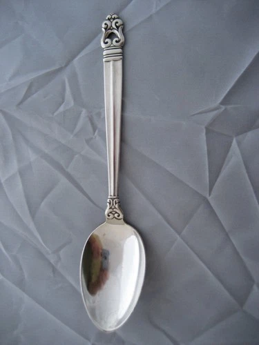 International Royal Danish Sterling Silver 6" Tea Spoon 32 grams