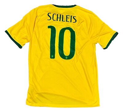 Schleis — Brazil National Team Nike Dri-Fit #10 Jersey — Size