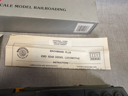 MAI USATO! Locomotore diesel Bachmann Plus EMD SD45 - HO - Union Pacific 32 - Foto 12 di 15