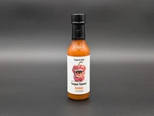 Tongue Twister Super Hot Sauce by Peppery Skull 5oz USA Homemade Small Batch 