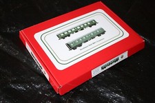 Storage Box for N Gauge Lima Southern Coaches with 6 Bays with Acid free sleeves