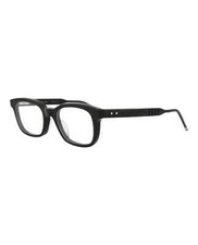 Thom Browne TBX410-5001 Black 50-21 Square/Rectangle Eyeglasses - New w/ Case