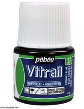 Pebeo Vitrail Glass Effect Paint And Outliner 45ml - Buy 3 Get 1 Free