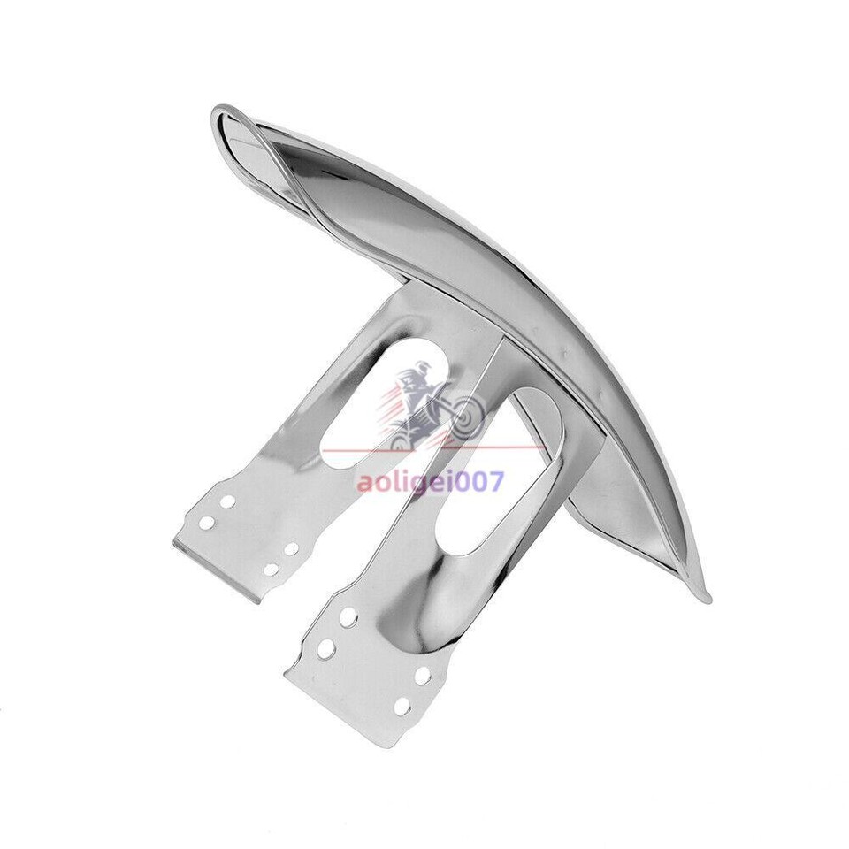 Universal Front Fender Chrome Mudguard Guard For Honda CG125 GN125 Cafe ...
