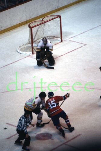 1978 Finales de la LNH BOSTON BRUINS vs CANADIENS - Toboggan de hockey 35 mm - Photo 1/1