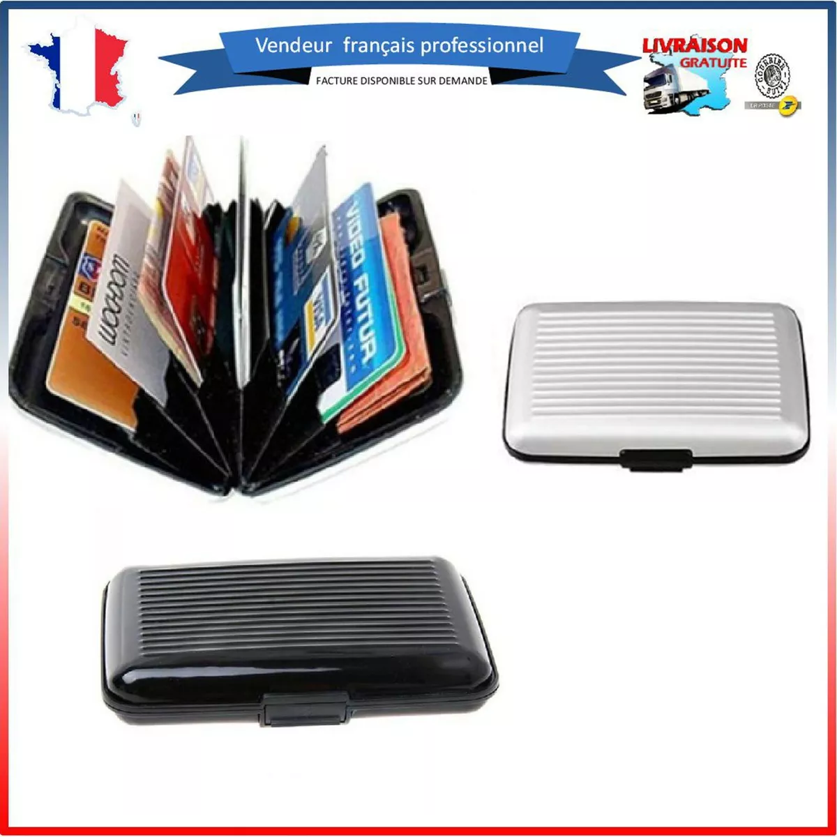 Porte-carte bancaire RFID