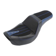 Driver & Passenger Seat Fit For Harley Dyna Fat Bob Super Wide Glide 2006-2017