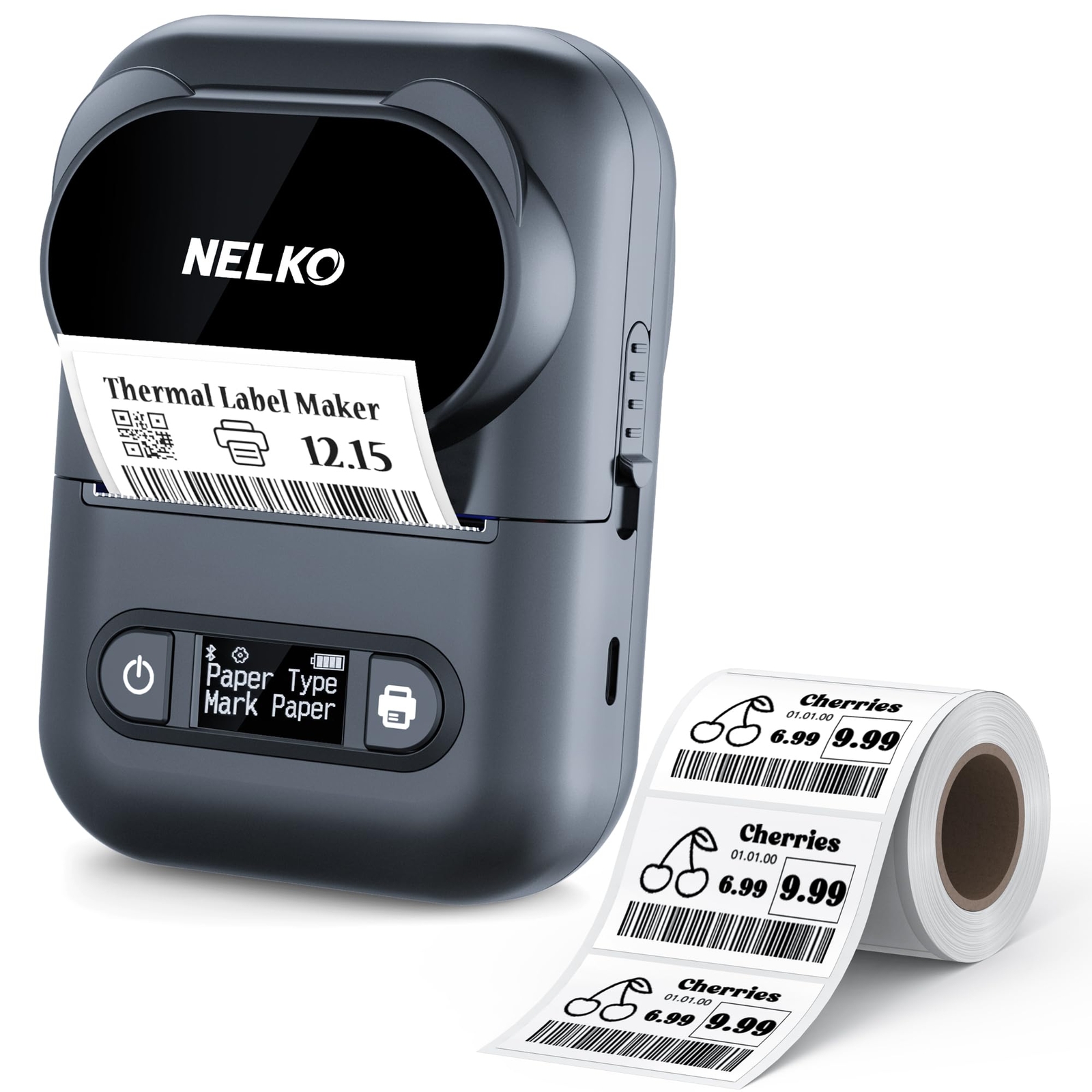 Portable Label Maker Machine with Tape for Home Office and Organization Needs-image