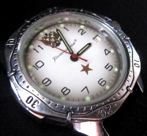 LEGENDARY RUSSIAN VINTAGE MENS WATCH VOSTOK KOMANDIRSKIYe MECHANICAL WORKING - Picture 13 of 16