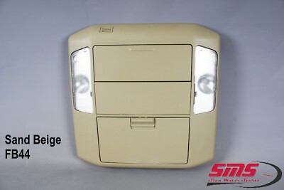 07-13 Toyota Tundra Overhead Console Roof Light Lamp Compartment OEM