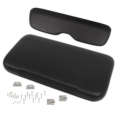 Pair Front Seat Cushion Incl. Hardware For EZGO Medalist TXT 1994-2013 Golf Cart