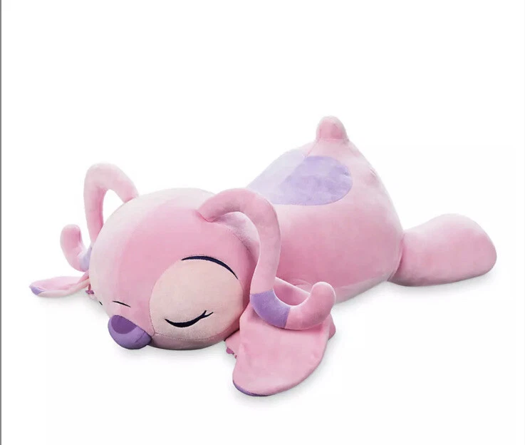 Disney Grande Peluche Angel Stitch CUDDLEEZ Disneyland Paris Neuf