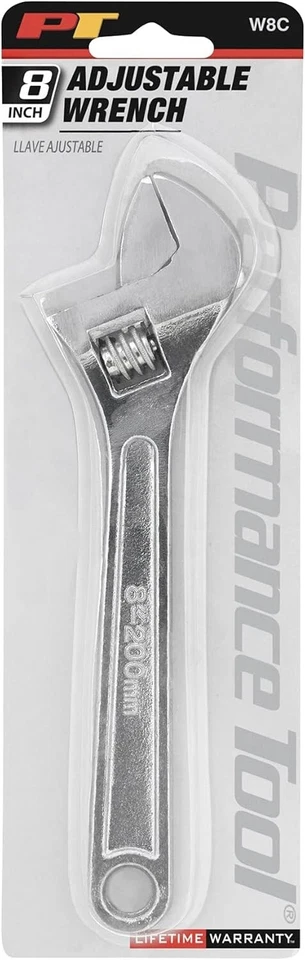 Performance Tool W8C Adjustable Wrench 8" Long - Image 3 of 3