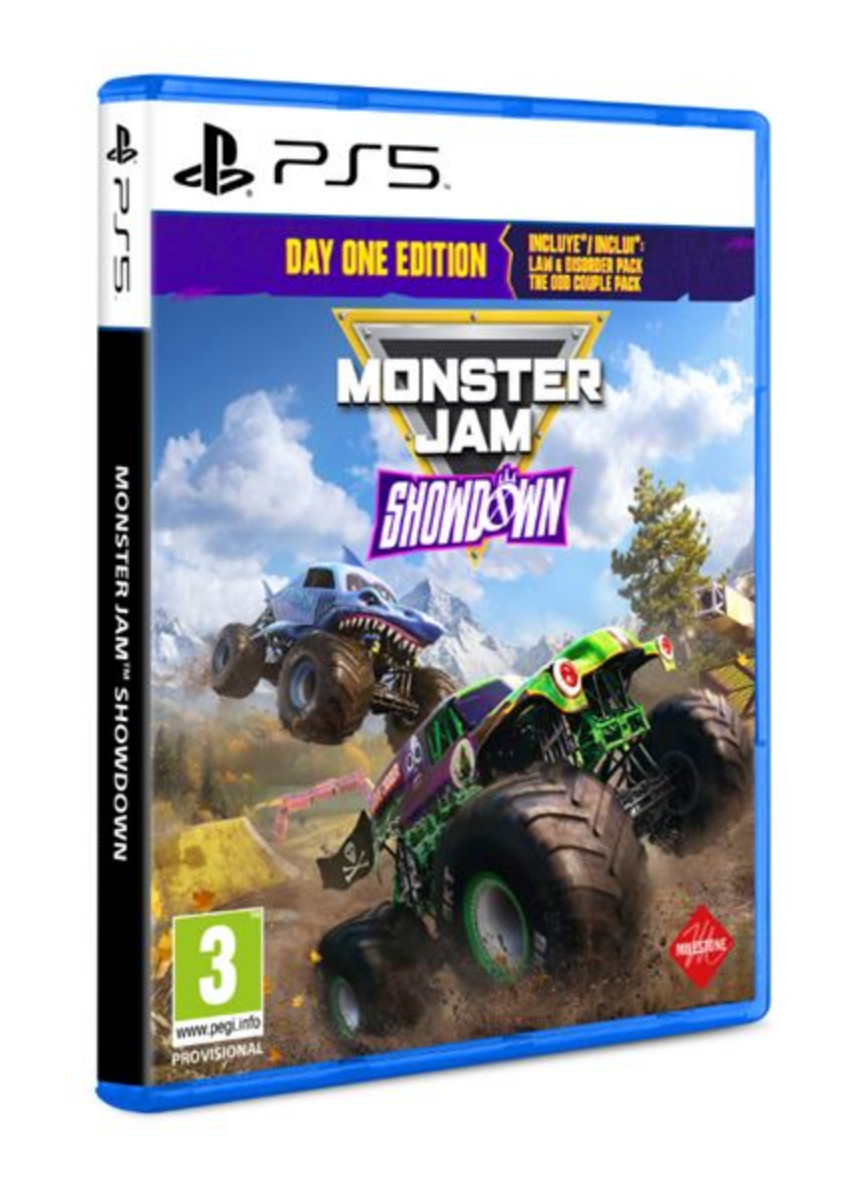MONSTER JAM SHOWDOWN PS5 PAL ESPAÑA FISICO ESPAÑOL PRECINTADO