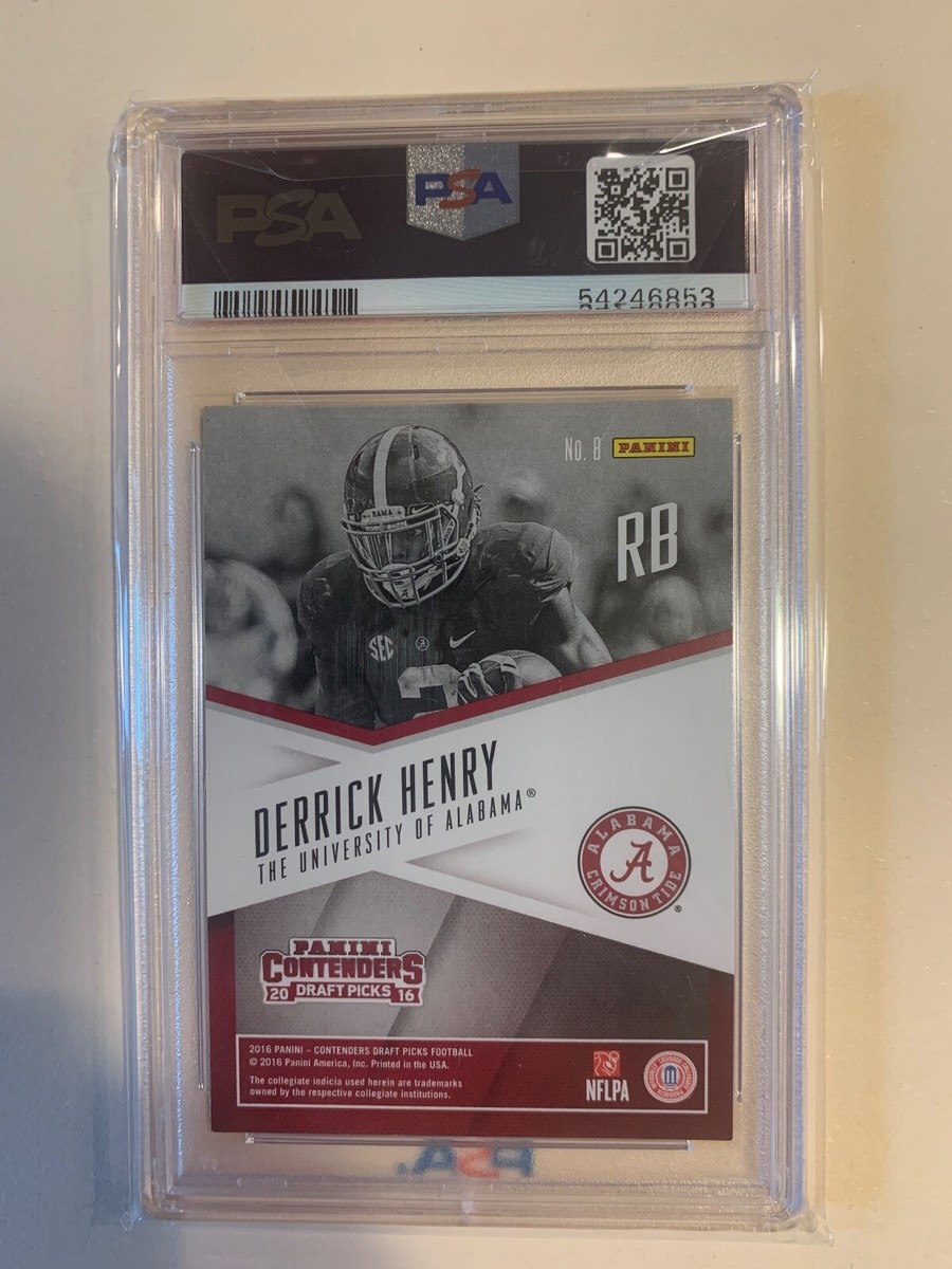 2016 Panini Contenders DP Derrick Henry School Colors # 8 | eBay