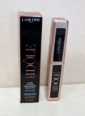 LANCOME IDOLE LASH LASH LIFTING VOLUMIZING MASCARA 01 GLOSSY BLACK 0.16 OZ - 2PC