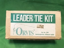 Vintage Orvis Leader Tie Kit No. 1244