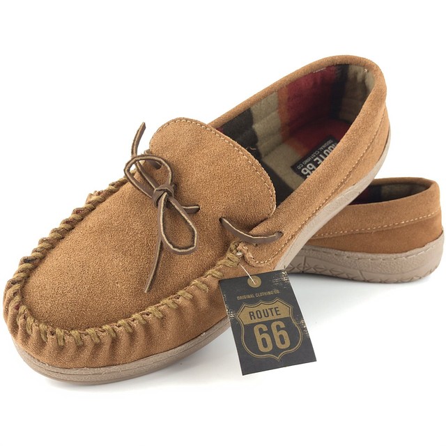 leather sole slippers mens