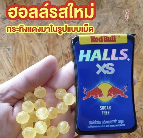 Halls XS Mentholyptus / Red Bull Sugar Free Fresh Breath Relieve Candy Fresh Up - Picture 18 of 22