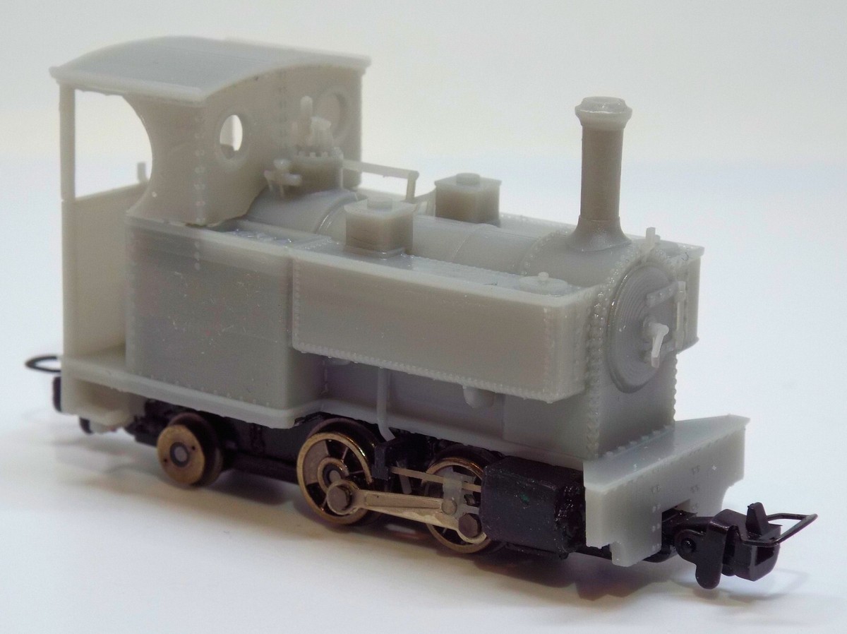 Fourdees Limited Kerr Stuart Locomotive 009 / OO9 Kit for Bachmann