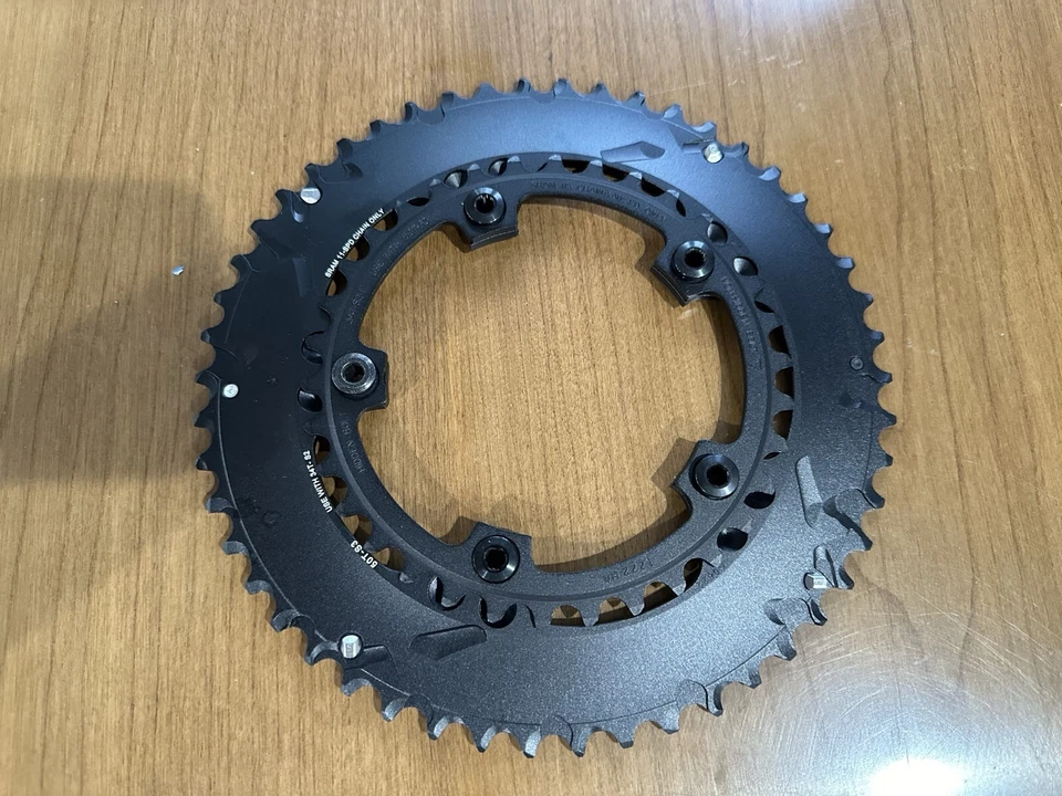 SRAM 50t & 34t Bicycle Chainrings 11 speed 110 BCD & Chainring Bolts 50/34 - Image 2 of 4