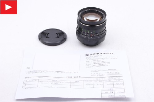 【Kanto CLA'd Near Mint+3】 Carl Zeiss Jena 80mm f/1.8 Pancolar electric M42 JAPAN