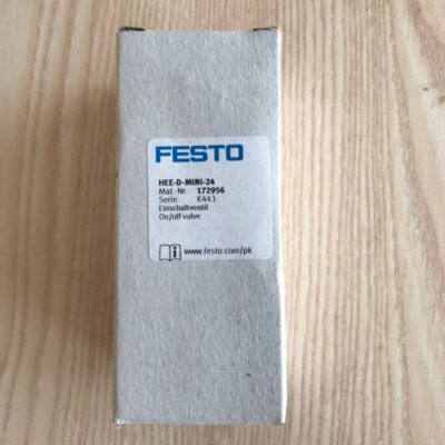 one New Festo Solenoid Valve HEE-D-MINI-24 172956 | eBay